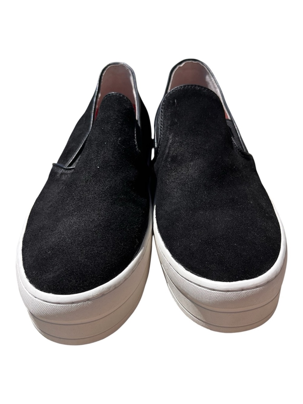Sketchers Women’s Rise Fit Slip On Black Studded Heel Leather Upper Size 8.5